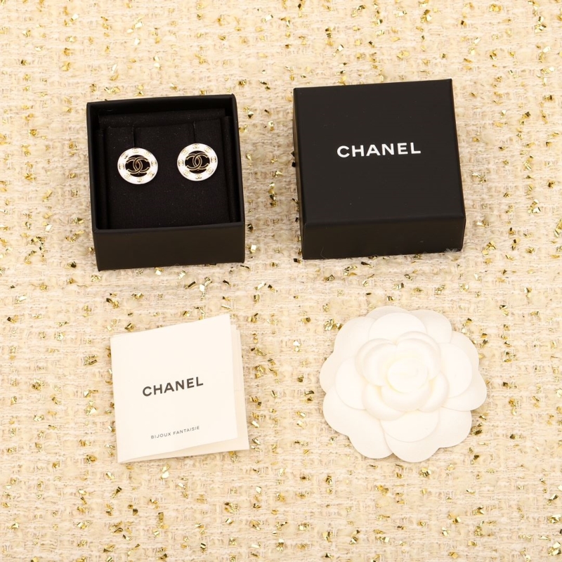 Ch*el earrings